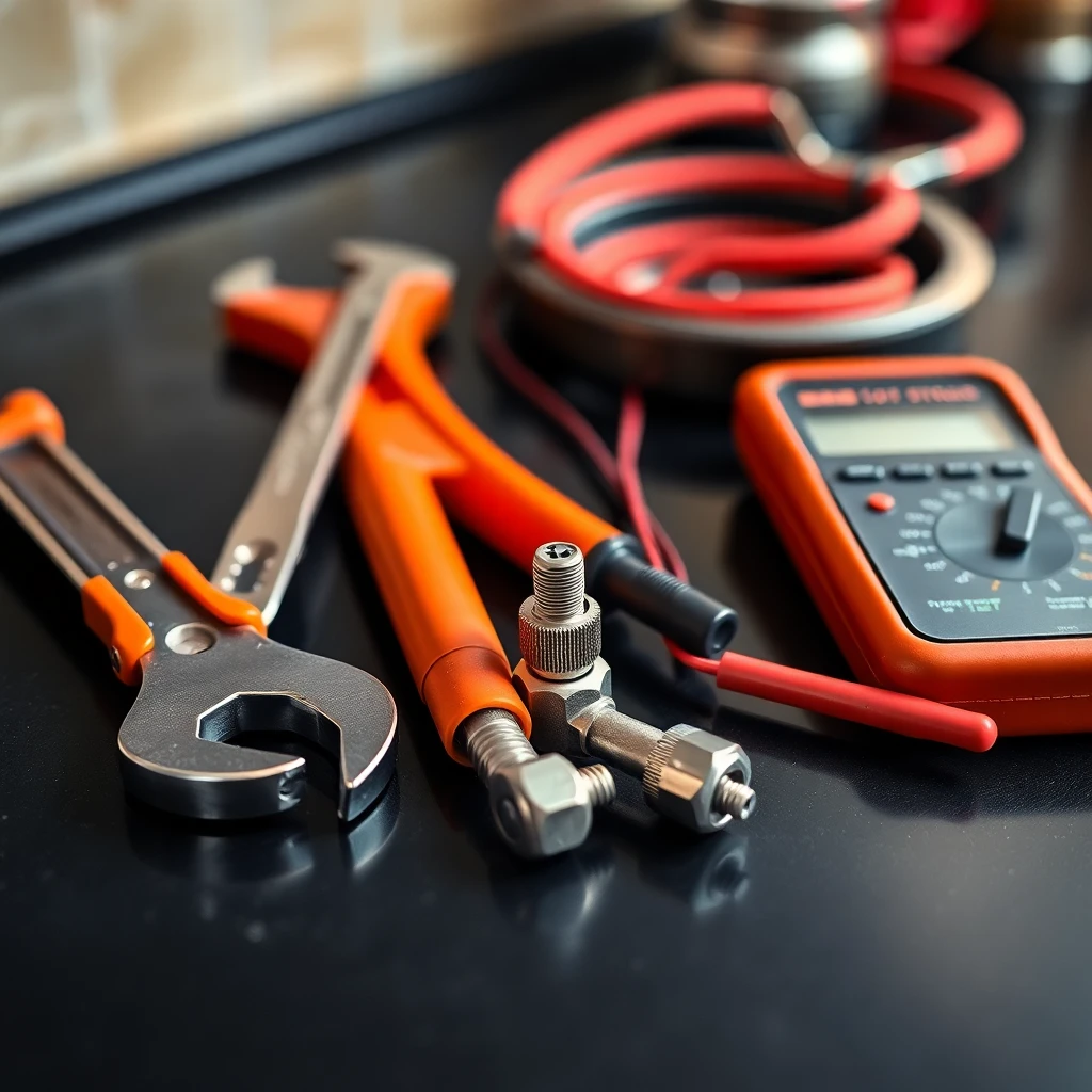 TD Appliance Repairs workshop and tools